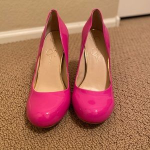 Hot Pink Jessica Simpson Heels - Never worn